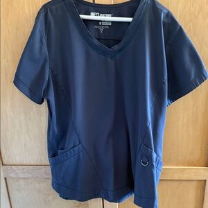 Grey's Anatomy Navy Blue Women's Blouse